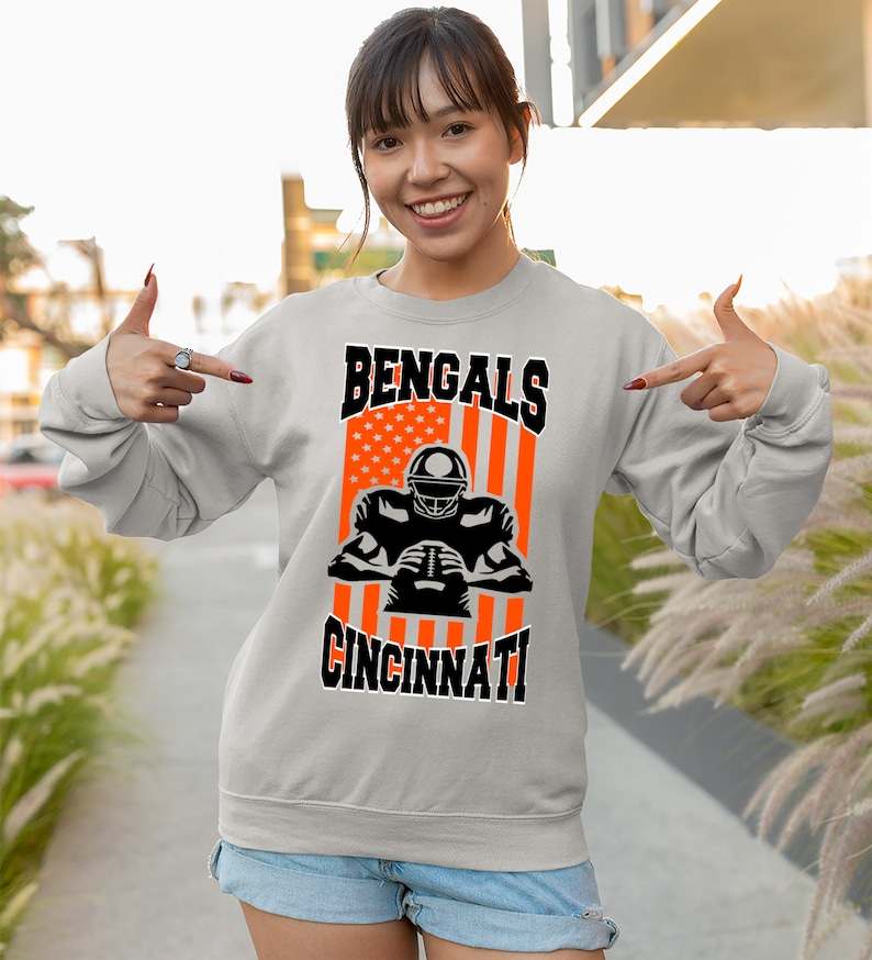 Bengals Logo Svg, Bengals Football Svg File#2