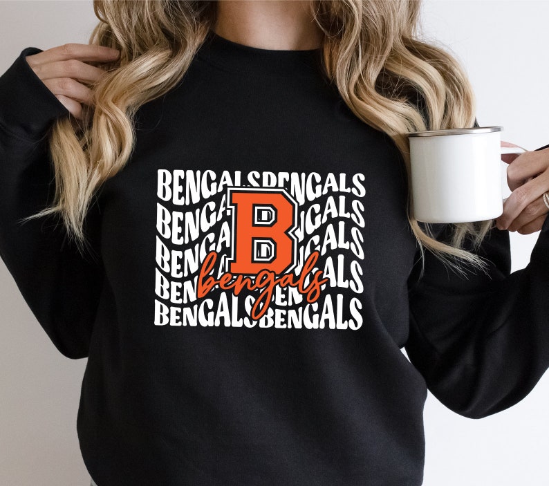 Bengals Logo Svg, Stacked Bengals Svg Bengals Shirt Svg