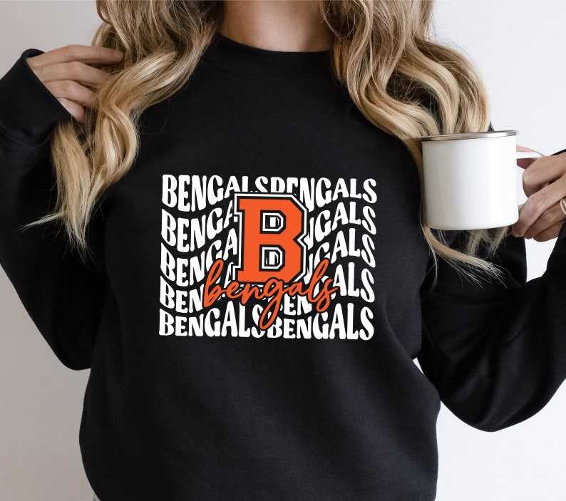 Bengals Logo Svg, Stacked Bengals Svg Bengals Shirt Svg#1
