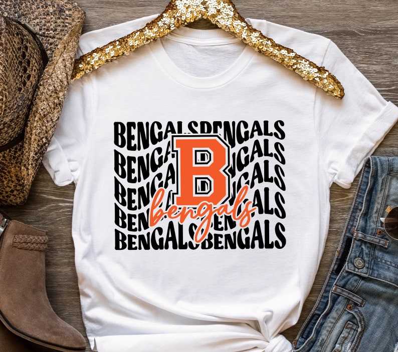 Bengals Logo Svg, Stacked Bengals Svg Bengals Shirt Svg#2