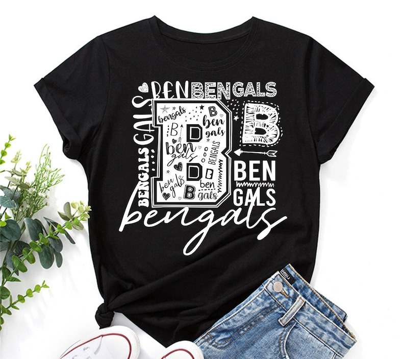 Bengals Svg, Typography Mascot Svg Bengals Football Svg#2