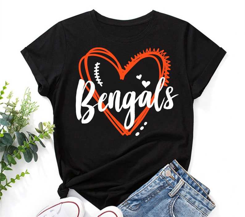 Bengals Svg, Bengals Heart Svg Heart Designs Mascot Svg#2