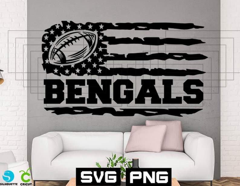 Bengals Svg, Bengals Football Svg File#3
