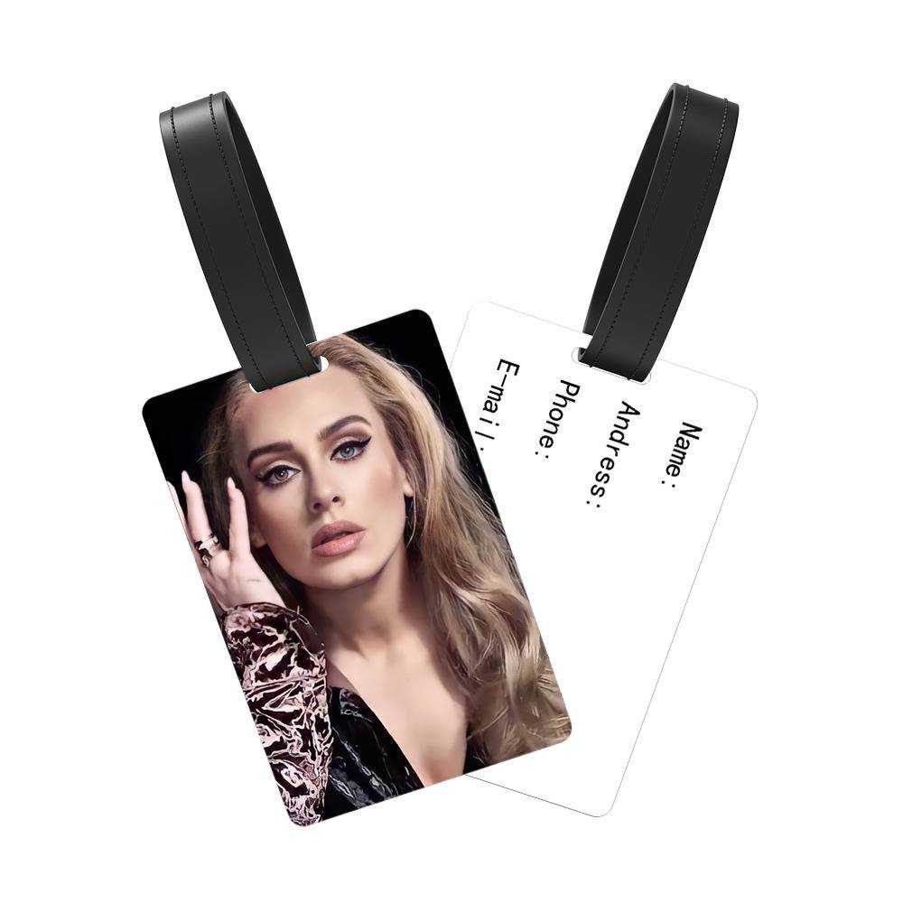 Adele Luggage Tag Classic Celebrity Luggage Tag 