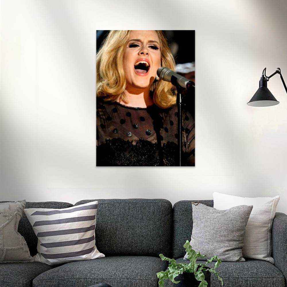 Adele Poster Art Wall Poster Sticky Poster Gift For Fans 
