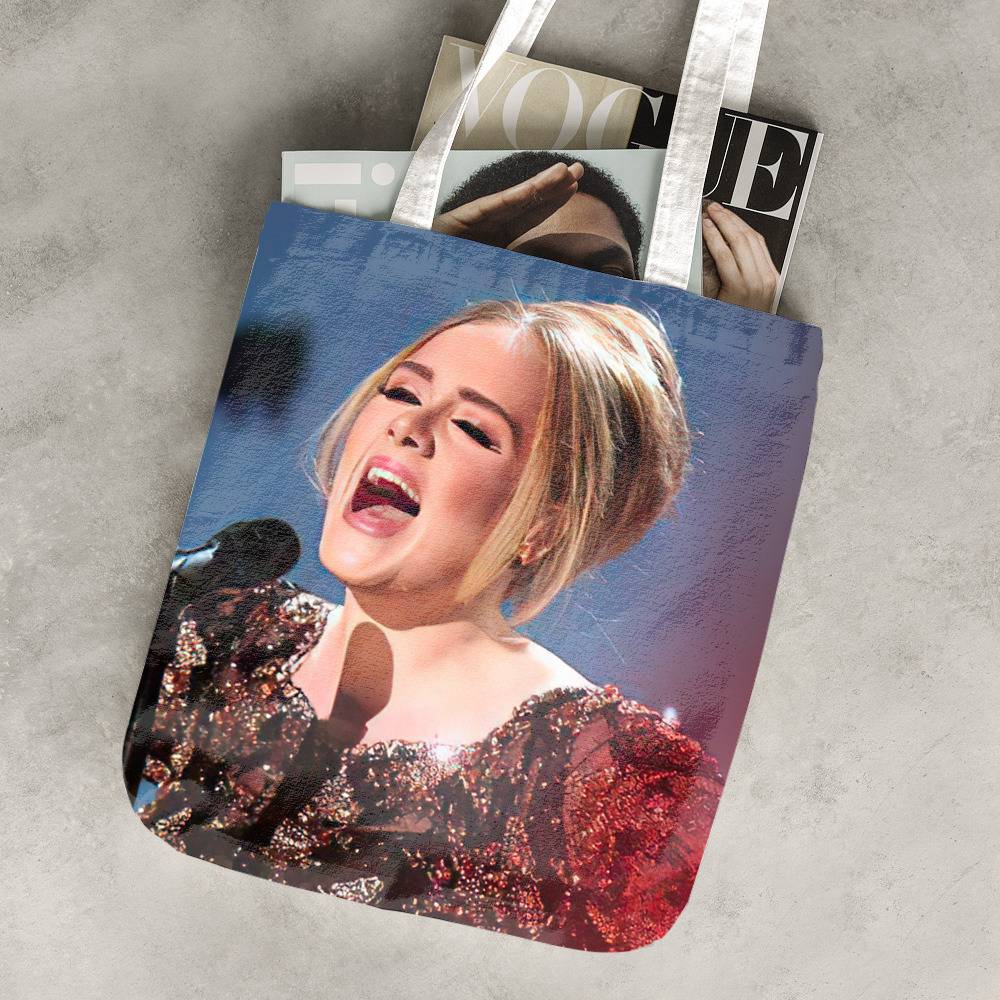 Adele Totebag Classic Celebrity Totebag Adele Live Totebag