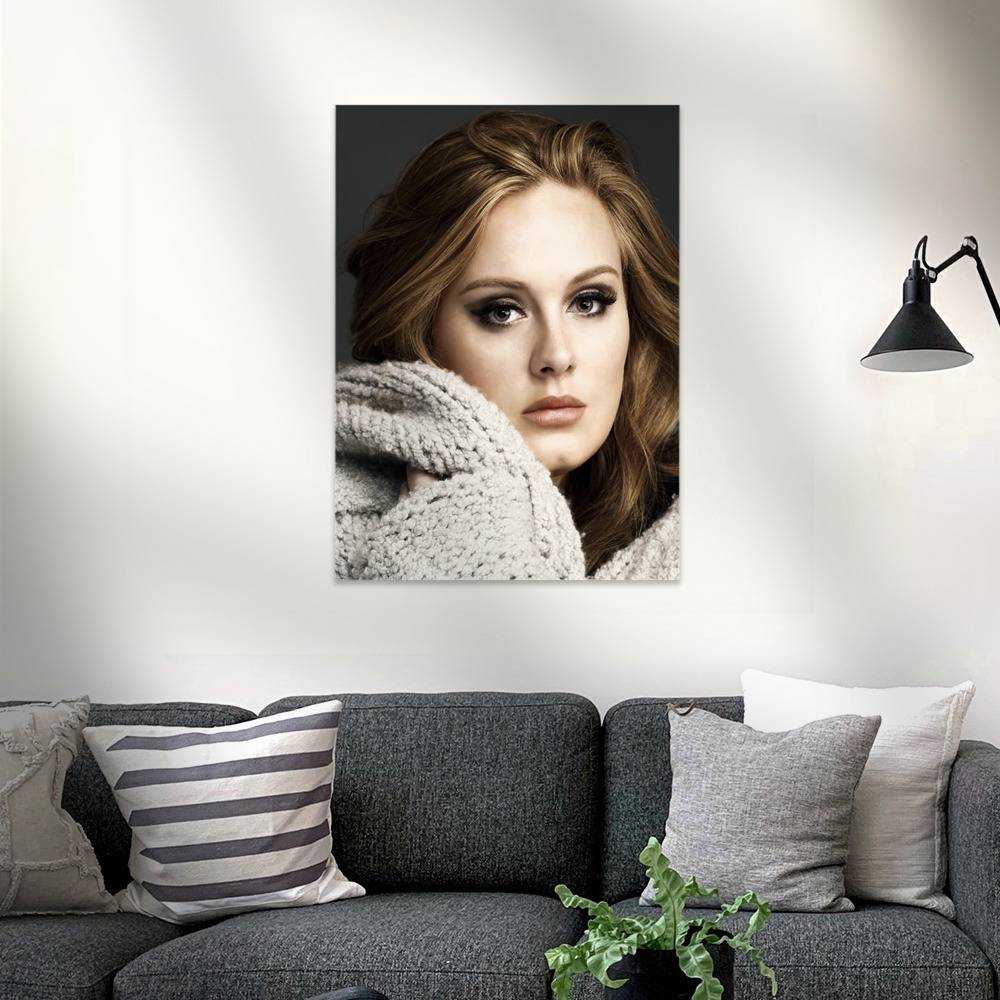 Adele Poster Art Wall Poster Sticky Poster Gift For Fans