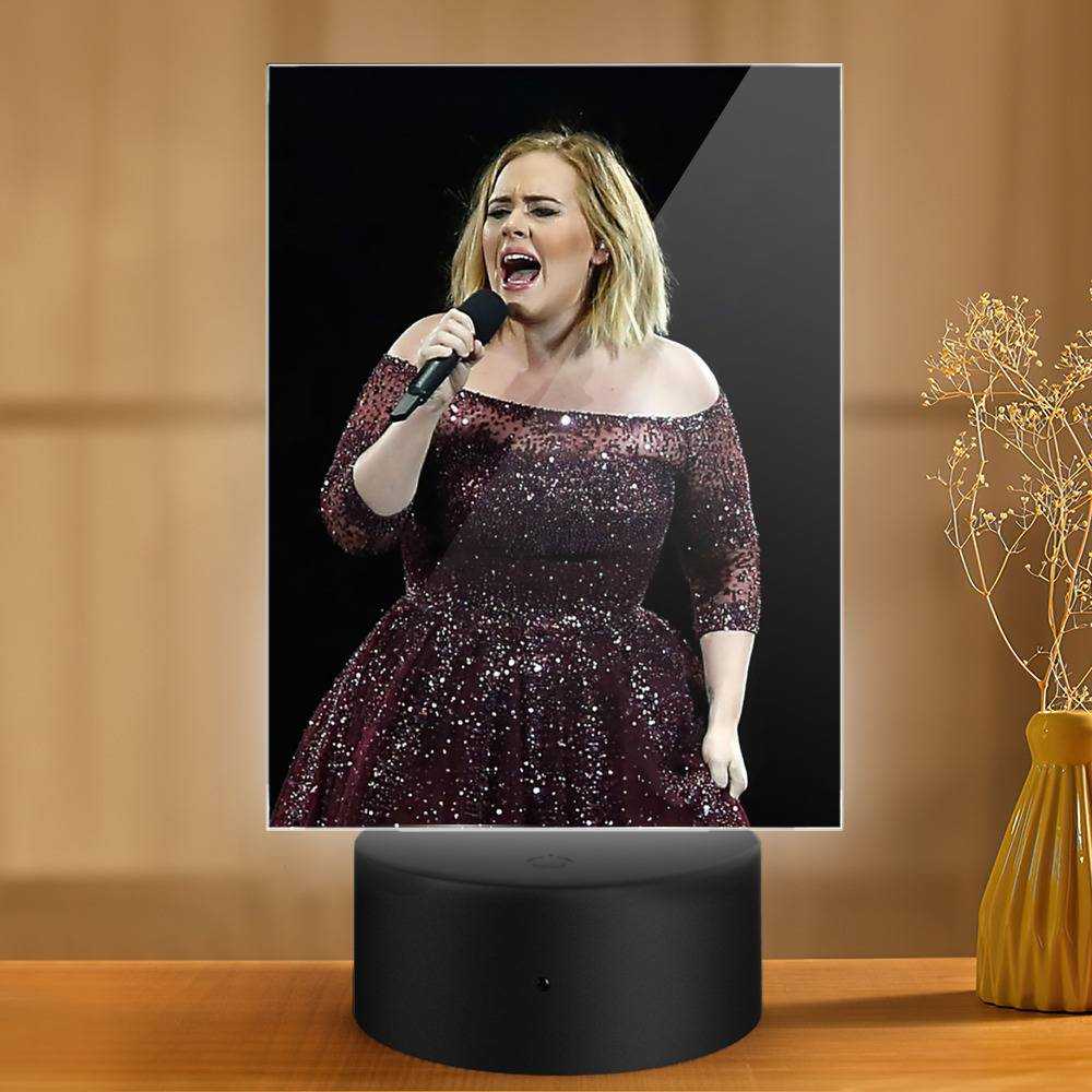 Adele Lamp Classic Celebrity Lamp with Plastic Base 