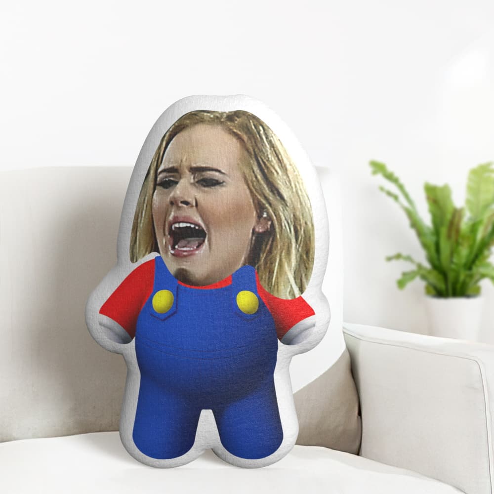 Adele Minime Pillow Cartoon Mario Minime Doll
