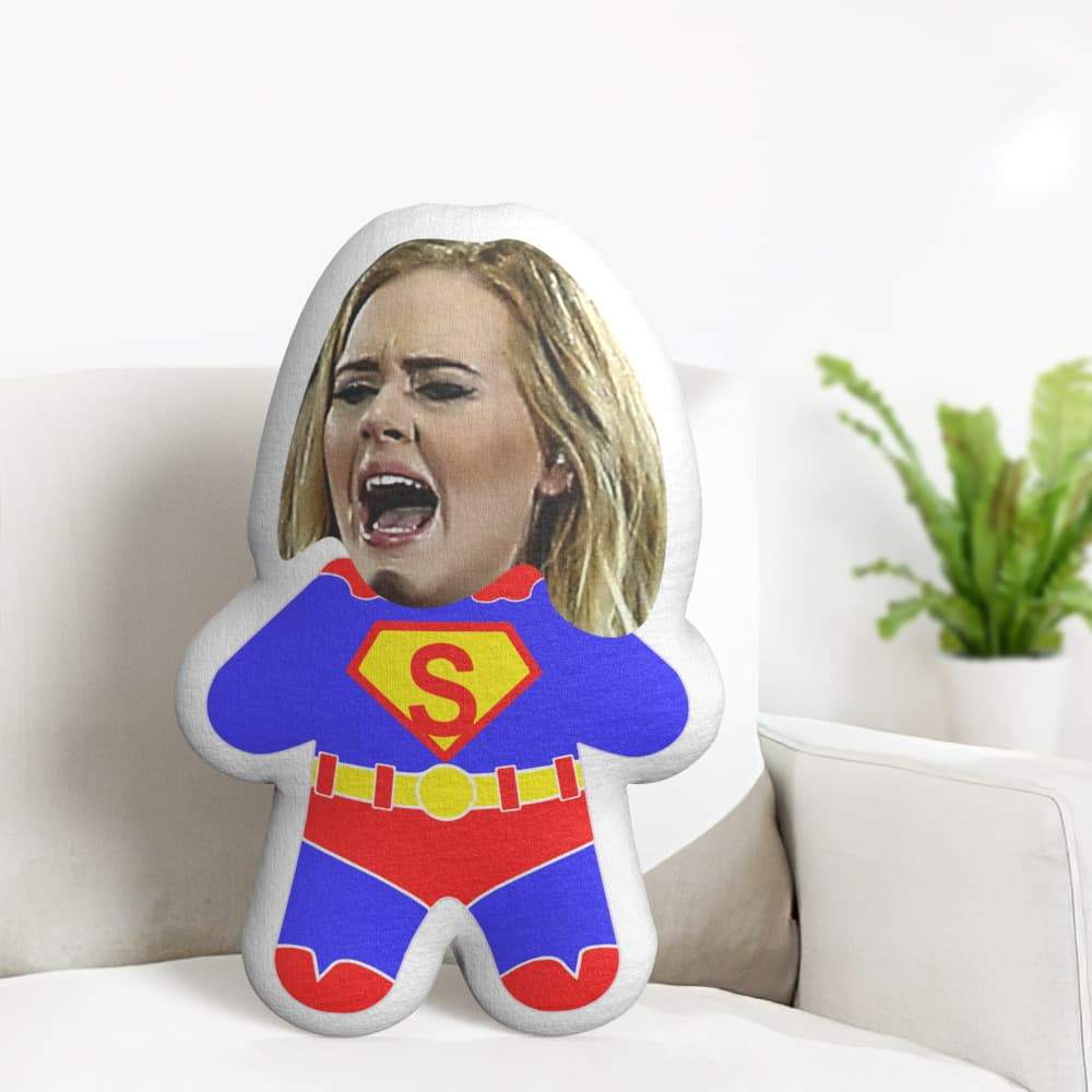 Adele Minime Pillow Cartoon Superman Minime Doll