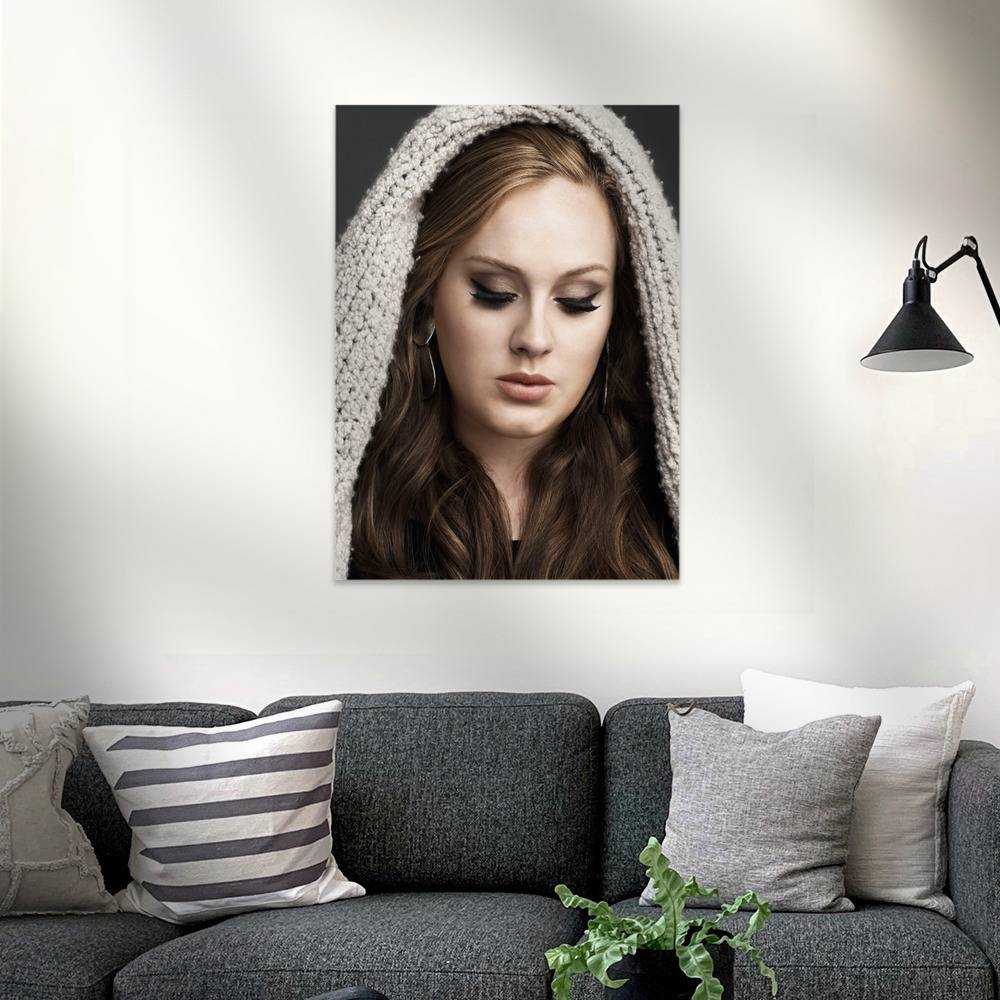 Adele Poster Art Wall Poster Sticky Poster Gift For Fans 