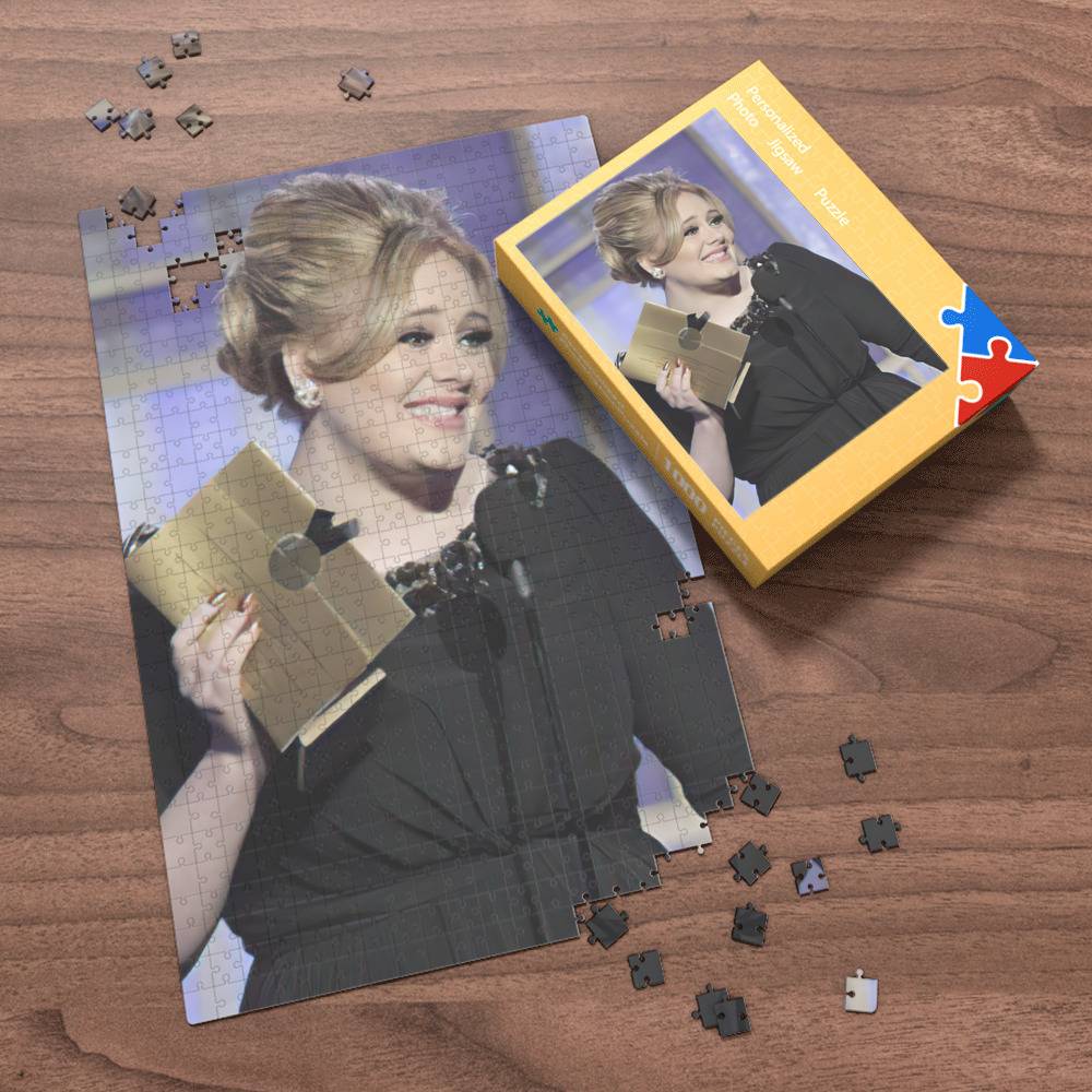 Adele Puzzle Golden Globe Awards Puzzle