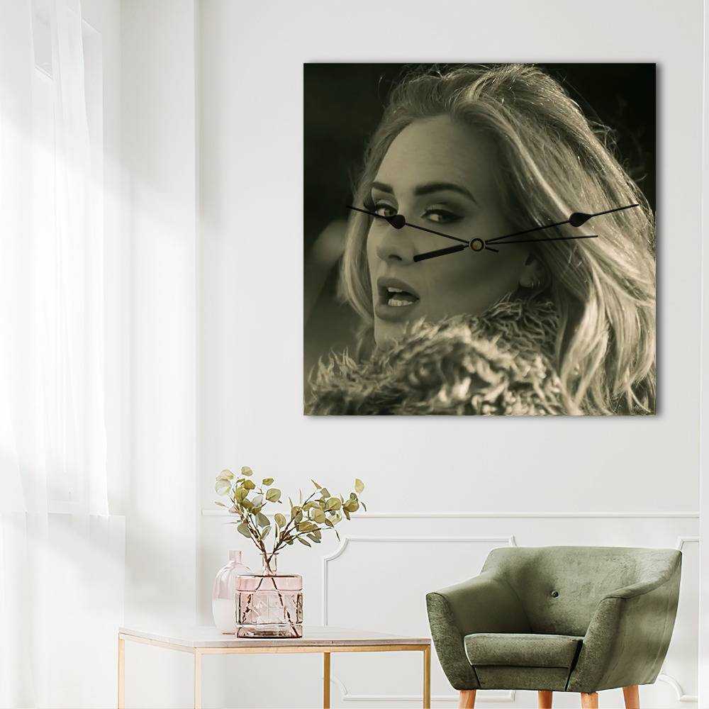 Adele Wall Clock Home Decor Wall Clock Gifts for Adele Fans 