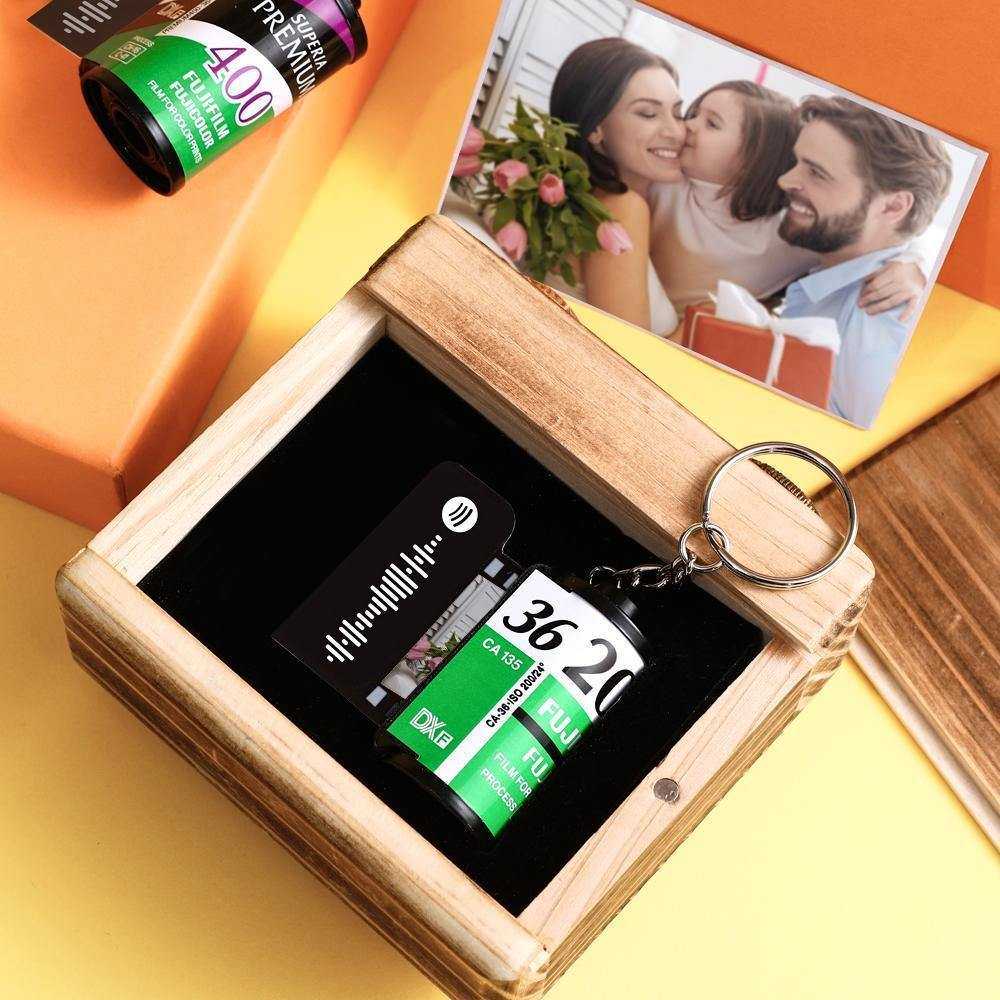 Personalized Camera Film Roll Photo Album, Custom Souvenir Gifts with  MultiPhoto For Kids Family Lover