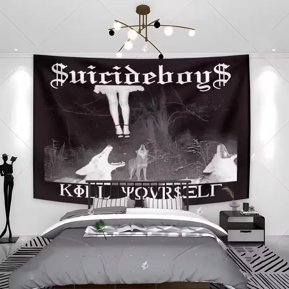 Boutique Suicideboys Kill Yourself Tapestry Flgas Boutique Suicideboys Kill Yourself Tapestry Flgas