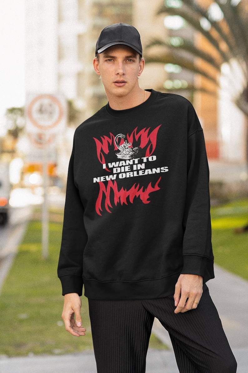 I Want To Die In New Orleans $uicideboy$ Pullover Hoodie