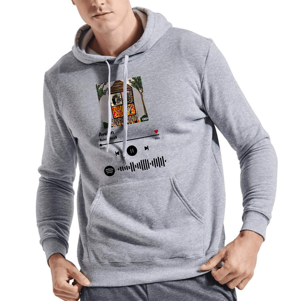 The Suicideboys Long Term Effects of SUFFERING Avalon Scannable Spotify Code Hoodie to Keep You Warm In Every Cold Day.