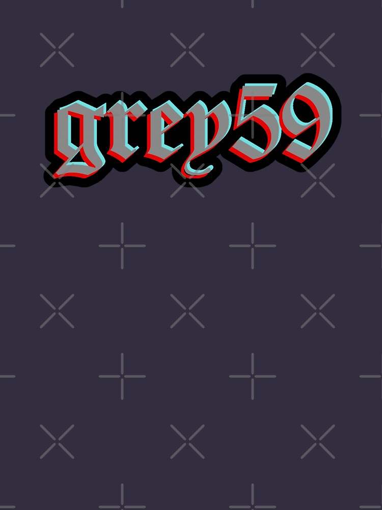 grey59 VHS Zipped Hoodie