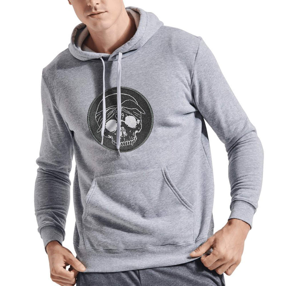 Grey 59 Patch Logo Pullover Hoodie