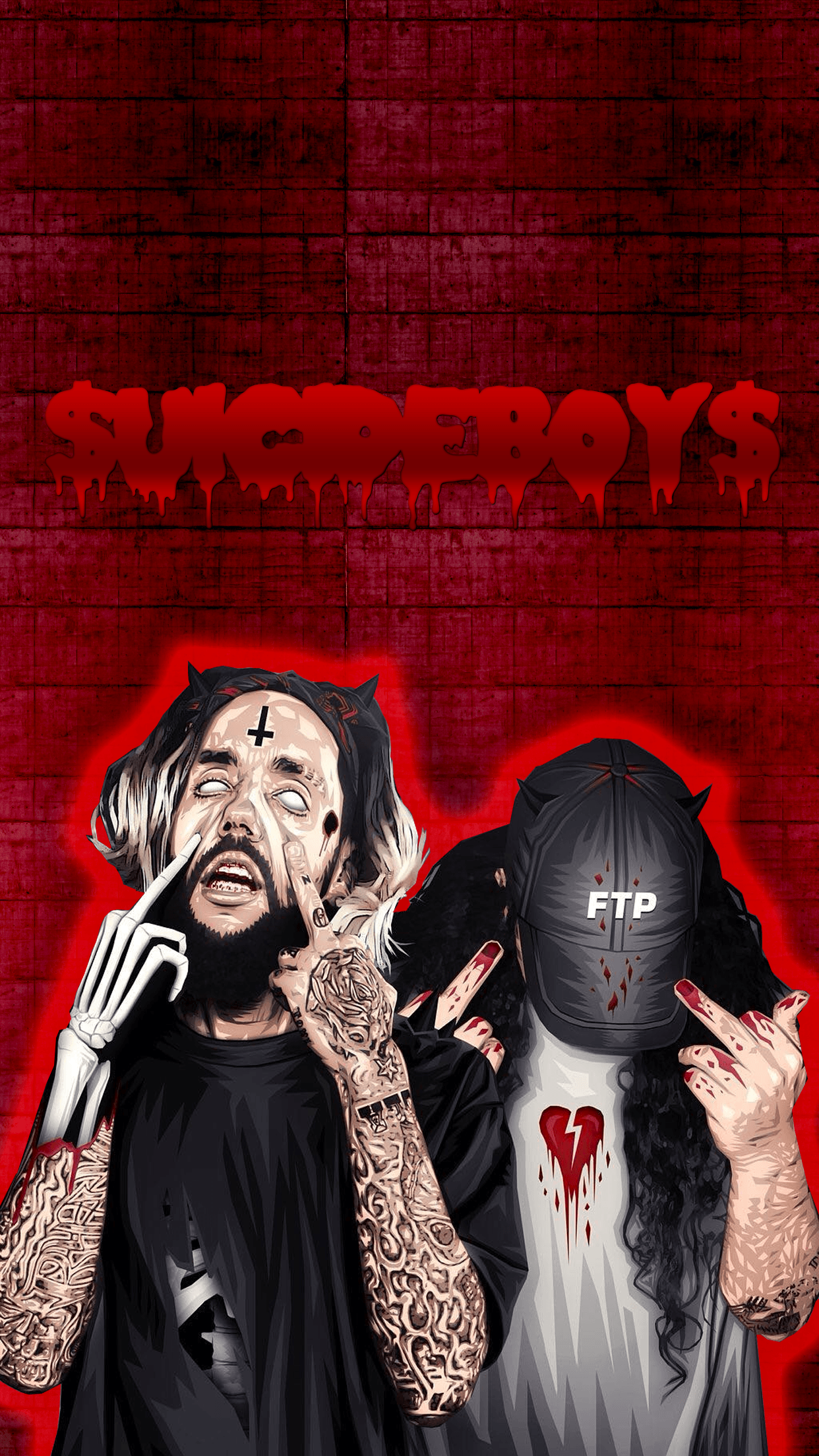 Suicideboys IPhone Wallpaper #5 PNG/JPG/PDF Digital Download
