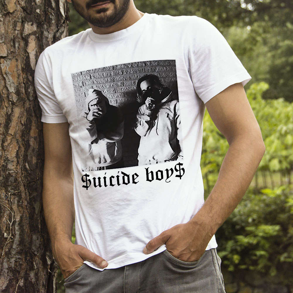 Suicide Boys Black and White Pose Shirt Classic T-Shirt
