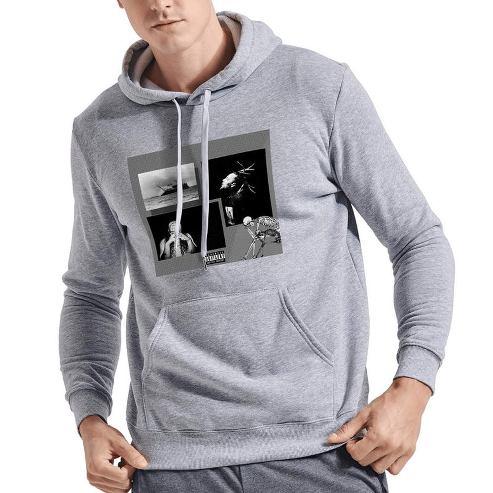 $uicideboy$ Suicideboys Album Cover Eternal Grey Sticker Pullover Hoodie