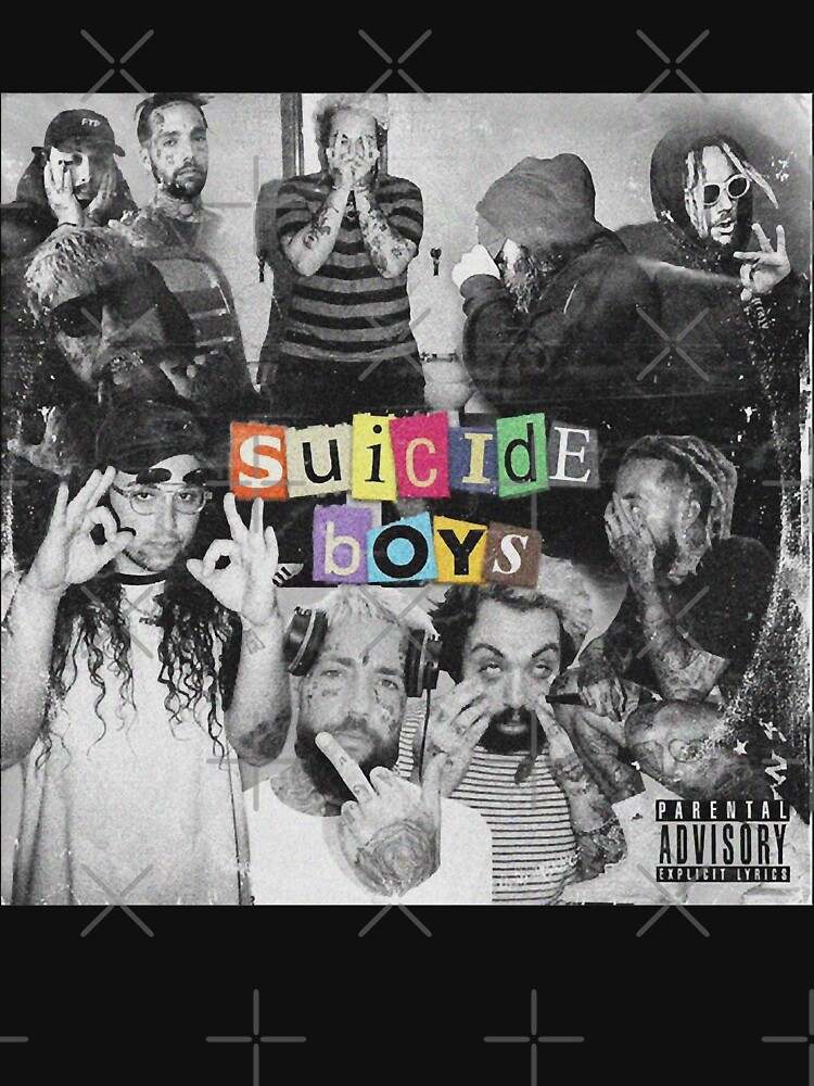 Funny Man Suicideboys Cover Paper Letter Creation Awesome For Movie Fans Pullover Hoodie