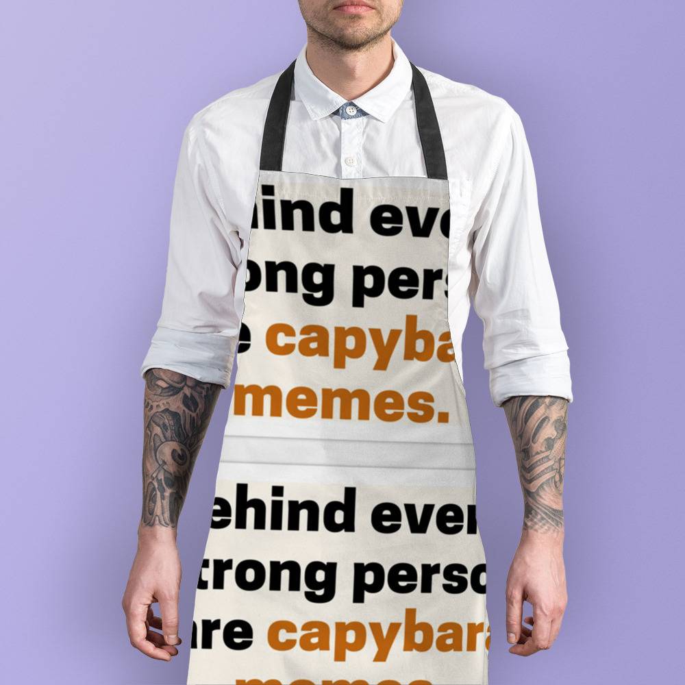 Capybara Meme Aprons | capybarameme.store