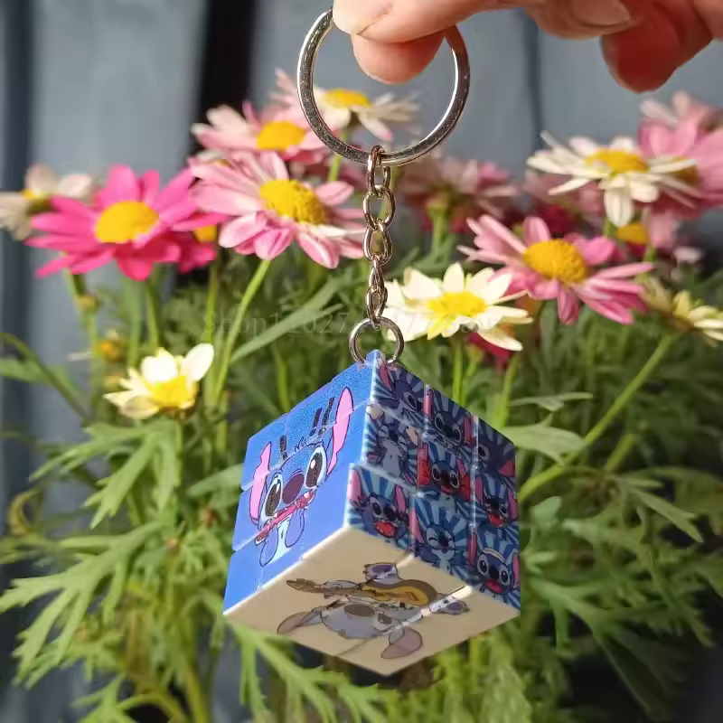 New cartoon Disney Stitch Magic Cubes children's Games toys