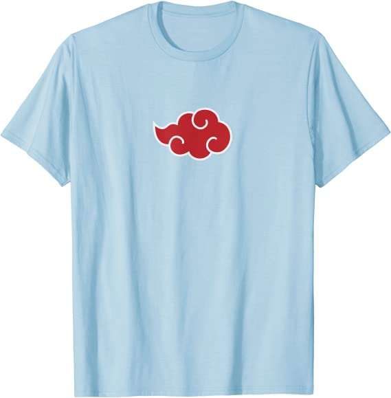 Naruto Shippuden Akatsuki Cloud Short Sleeve T-Shirt