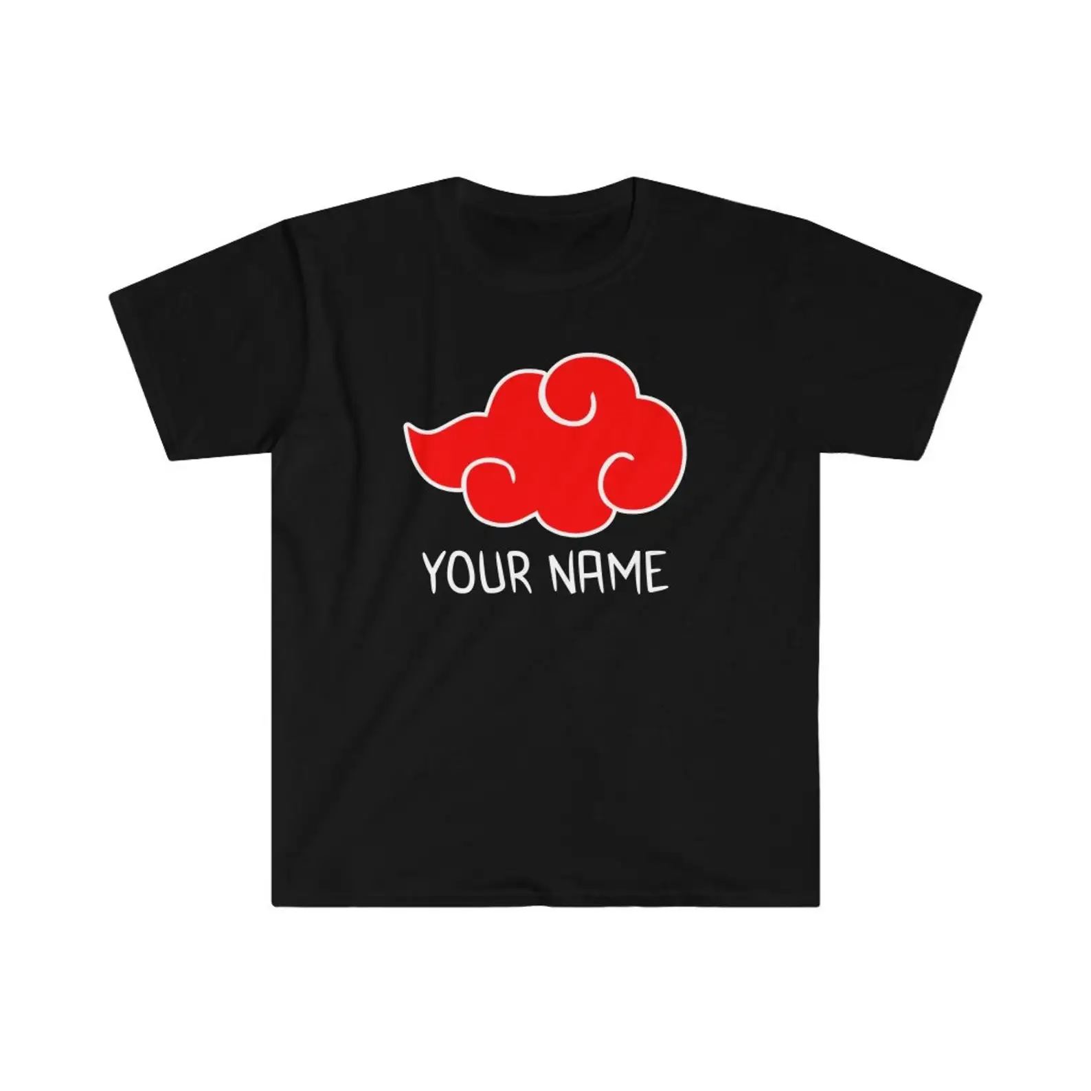 Akatsuki Cloud Logo by daily-merch-store  Black and red, Akatsuki, Anime  merchandise