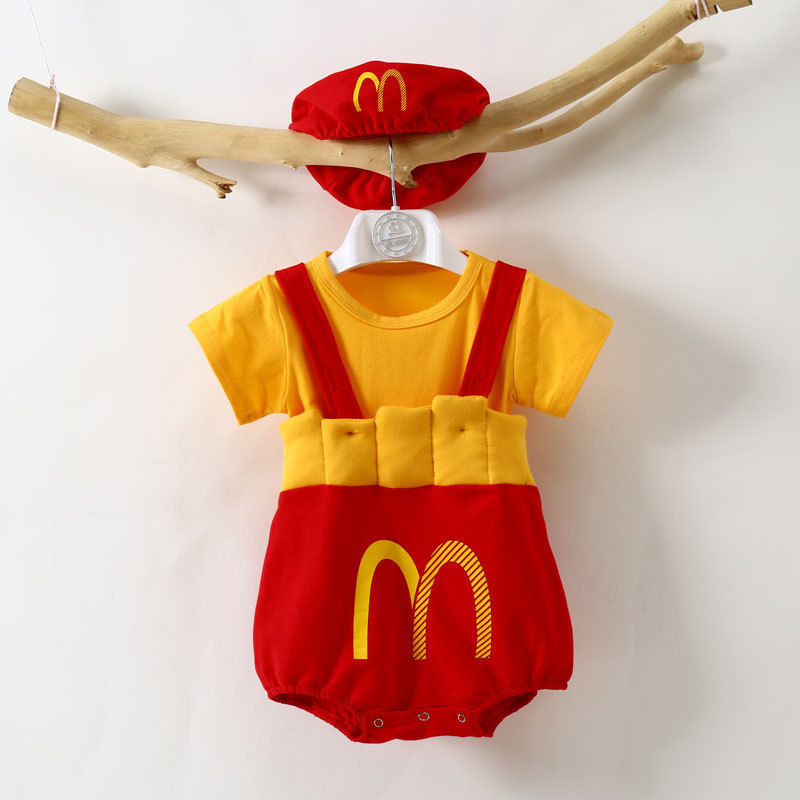 Kids Ronald Mcdonald Costume, Baby Toddler Mcdonald Cospaly Halloween Party Birthday