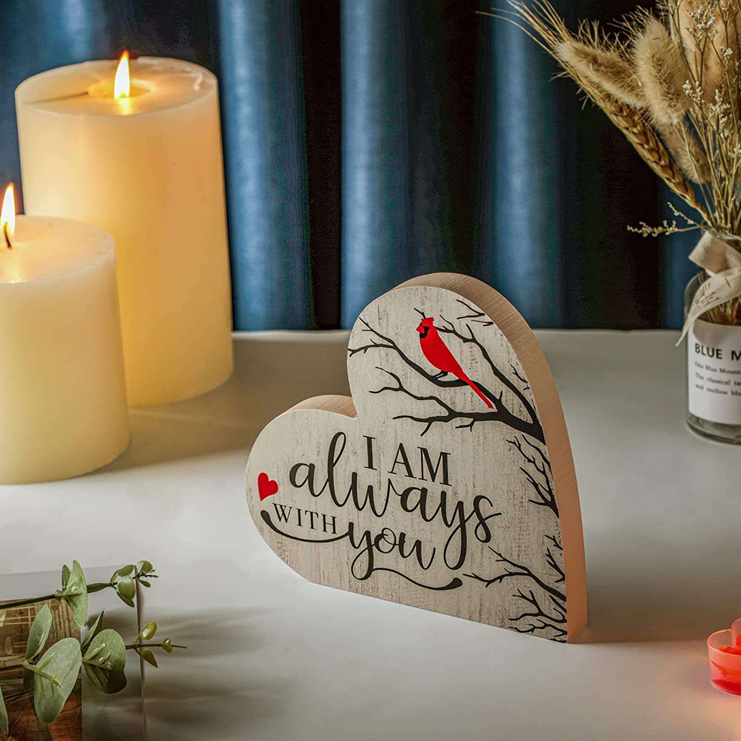 Macorner Cardinal Bird Tea Light Holder Gift For Women - Birthday Gift For Friend, Mom, Wife, Grandma, Coworker - Inspiration Home Decoration