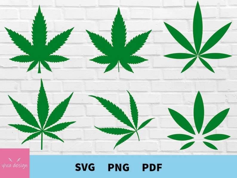 Pot Leaf Svg