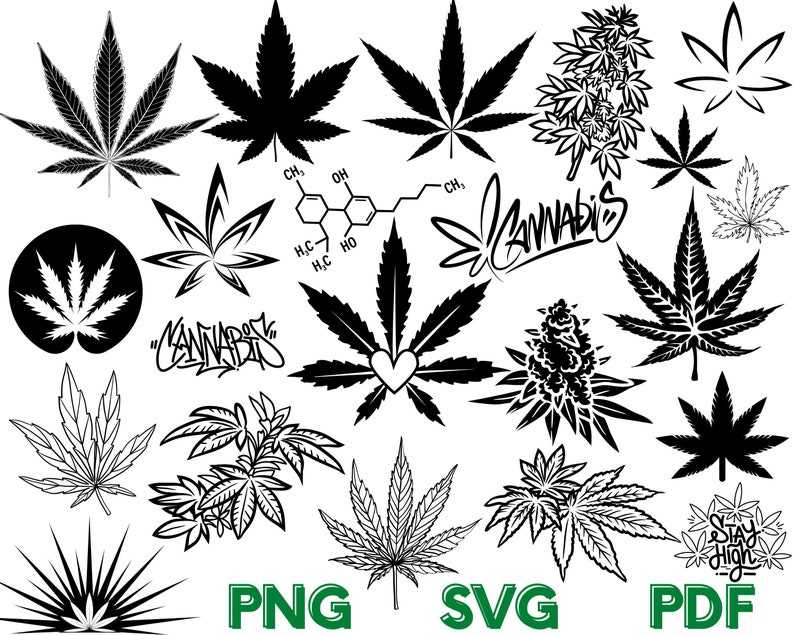 Cannabis Svg Creativity and Fun Digital Download  