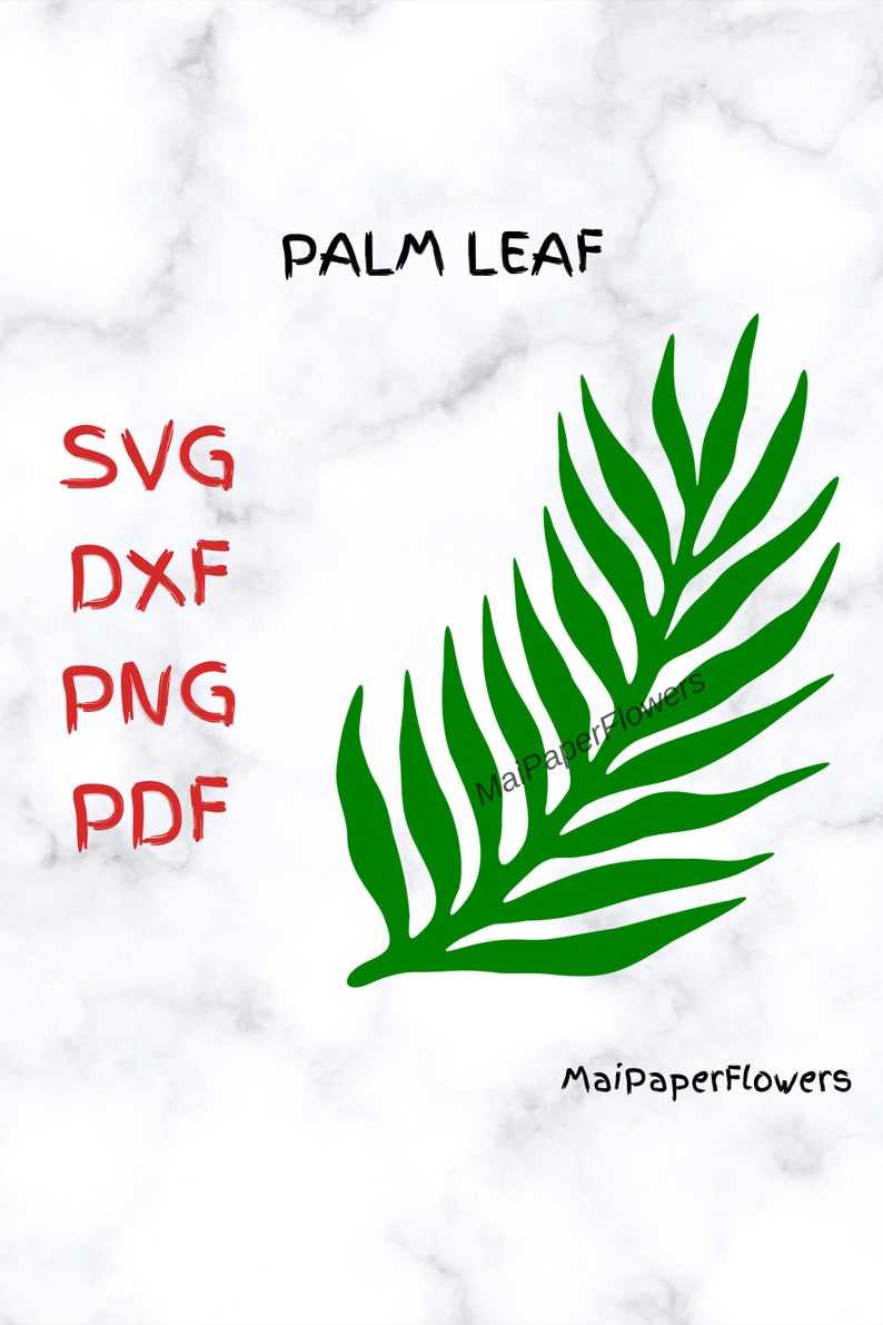 Palm Leaf Svg#1