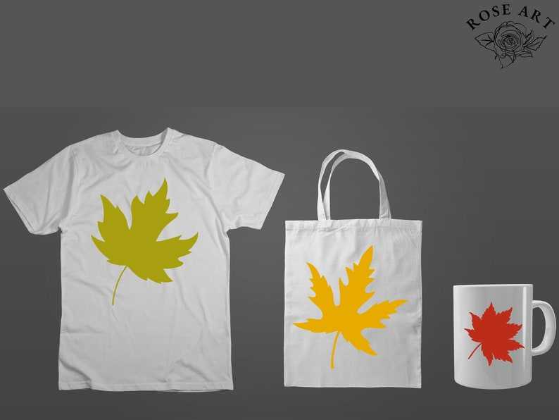 Fall Maple Leaf Svg Autumn Leaves Cut Files Digital Instant Download#4