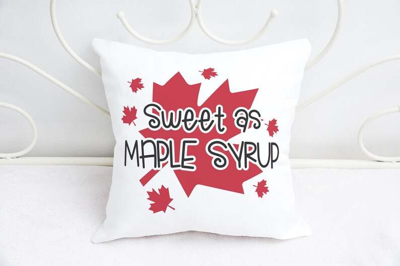 Sweet as Maple Syrup Svg Maple Leaf Svg Silhouette Cricut#3