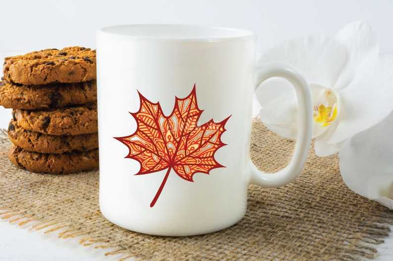 3D Layered Maple Leaf Svg Fall Svg, Cut File#1
