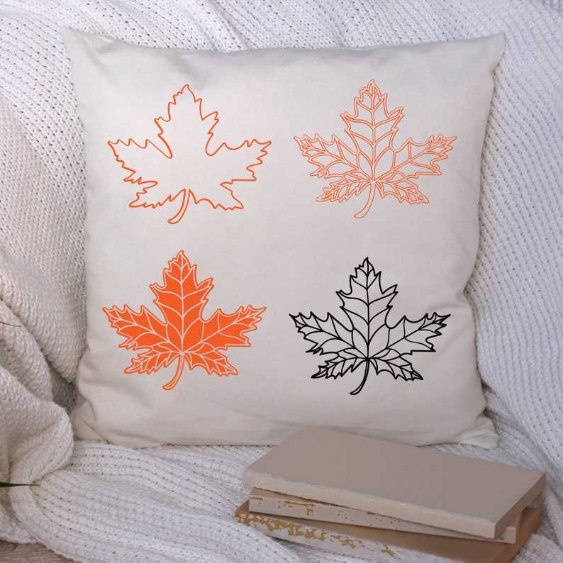 Maple Tree Leaf Svg Maple Leaf Outline Autumn Decor#10