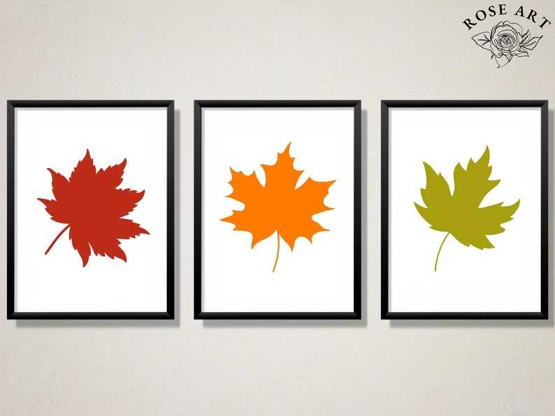 Fall Maple Leaf Svg Autumn Leaves Cut Files Digital Instant Download#1