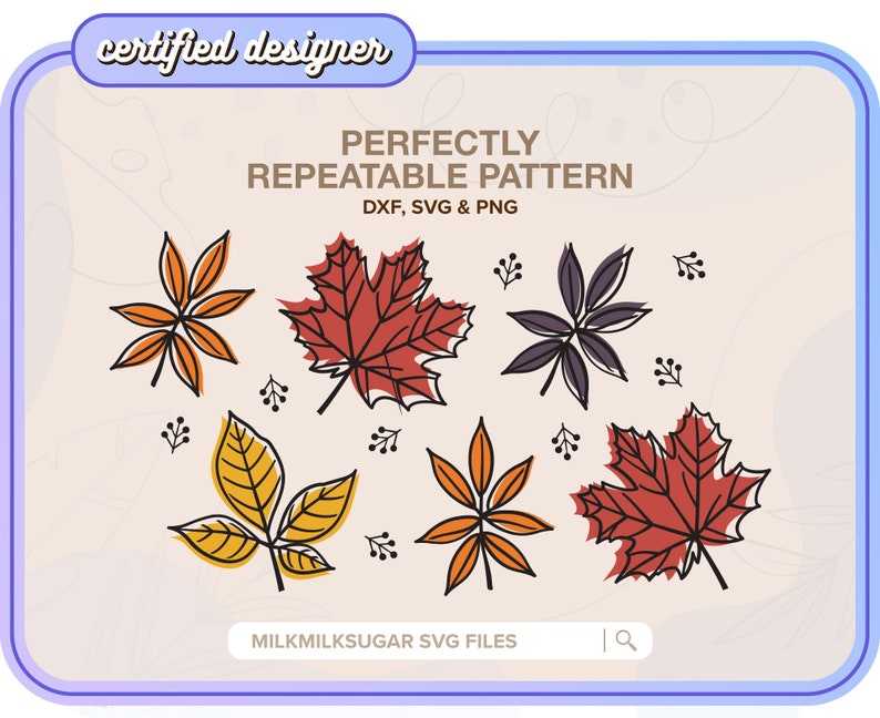 Fall Leaf Svg Cut File For Cricut or Silhouette Autumn Svg Fall Svg Bundle Digital Download#1