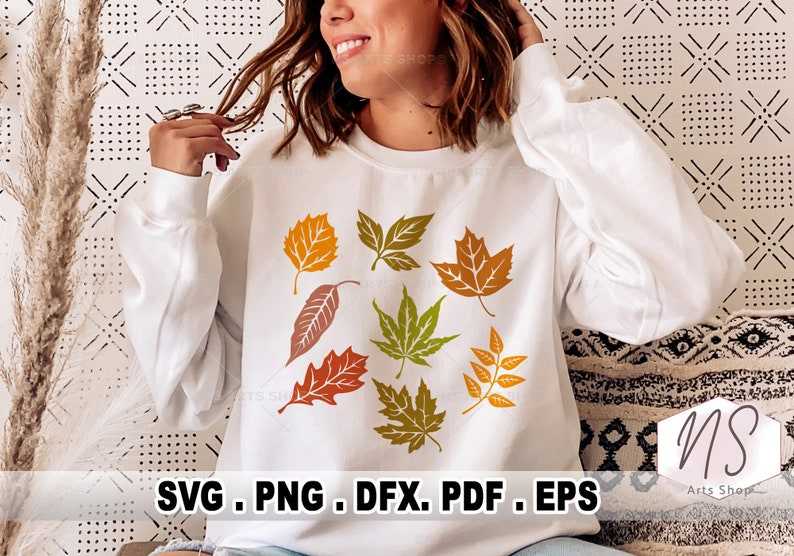 Autumn Leaves Svg Bundle Fall Leaves Svg Digital Download#2