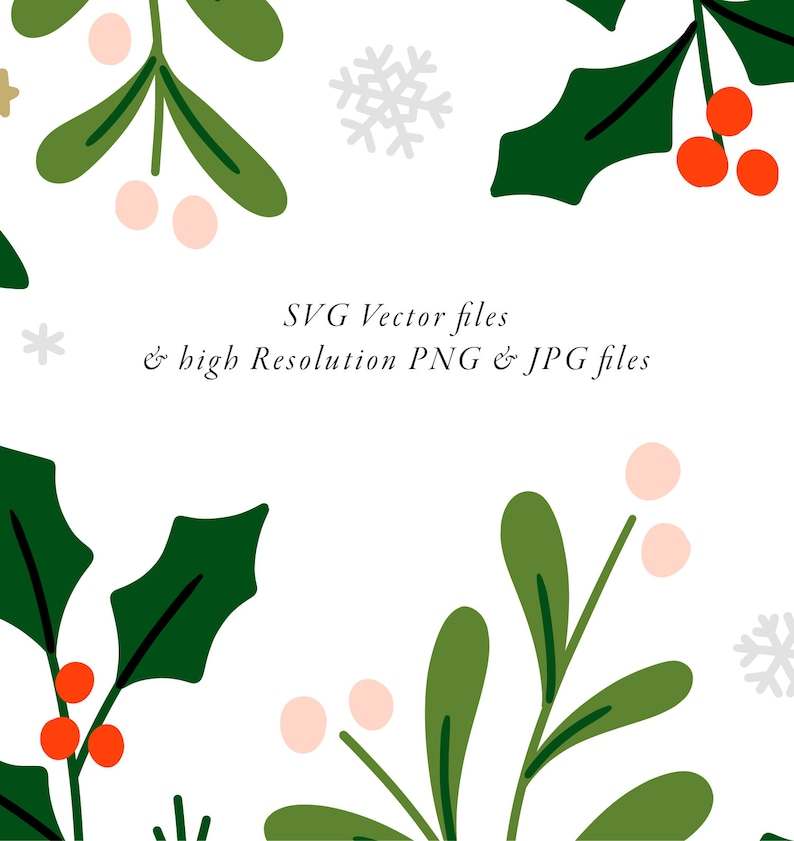 Christmas Clipart Border Frame Background Svg#3