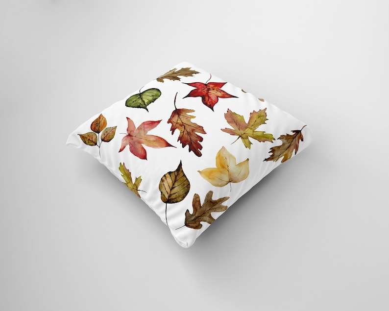 Watercolor Fall Leaves Clipart Svg Autumn Clipart Fall Clipart Digital Download#4