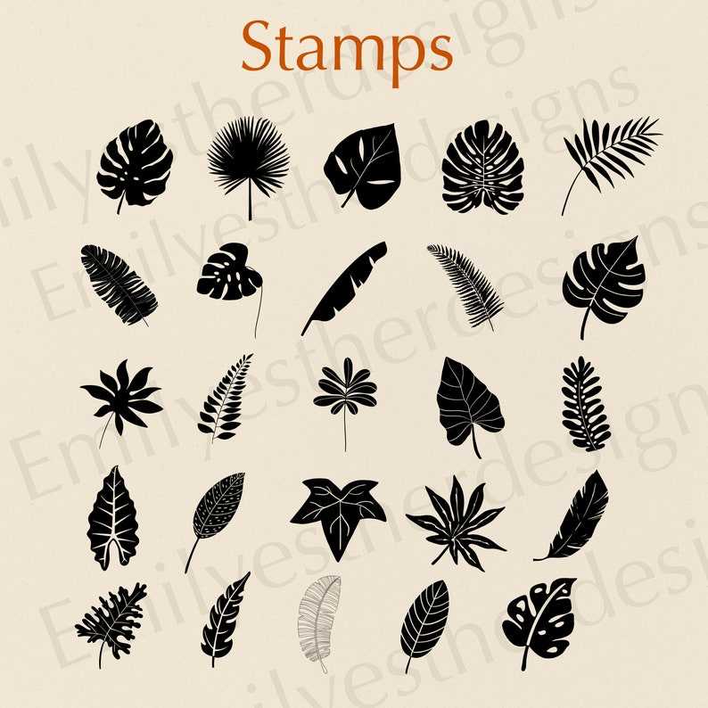 Download Tropical Leaves Svg Designs For Your Craft Projects