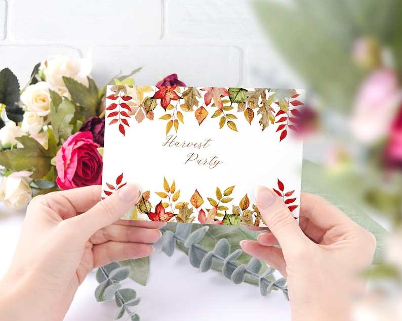 Watercolor Fall Leaves Clipart Svg Autumn Clipart Fall Clipart Digital Download#5