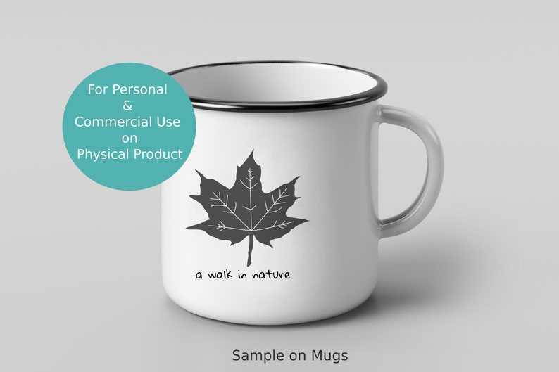 Maple Leaf Svg Autumn Fall Leaves Png Files for Cutting Machine and Printing Instant Download#3