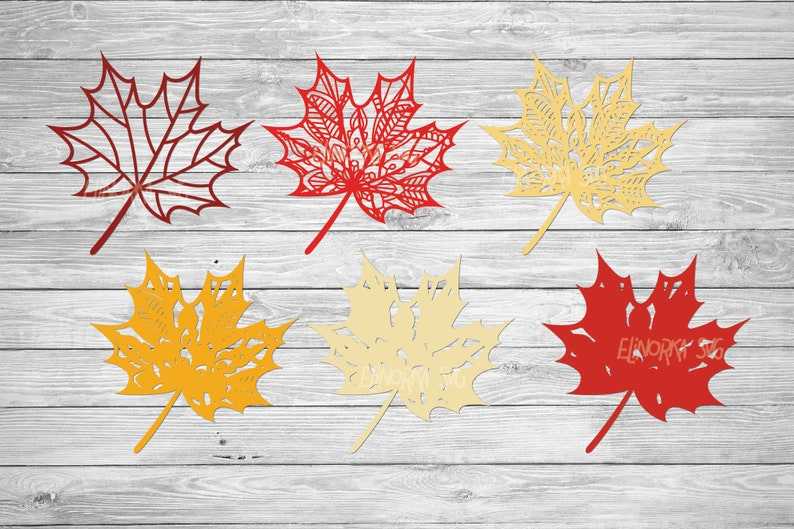 3D Layered Maple Leaf Svg Fall Svg, Cut File#3