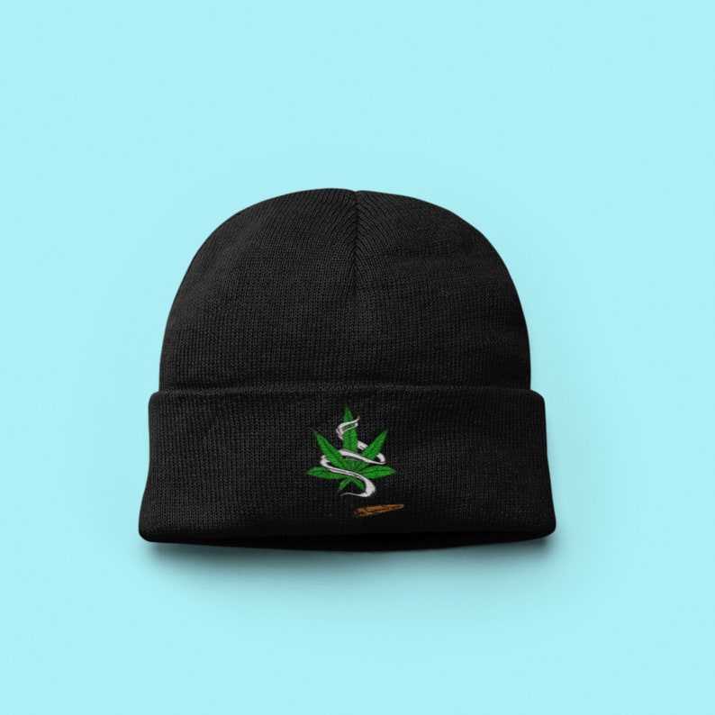 Marijuana Pot Leaf with Smoke Svg Cannabis Leaf Svg Digital Download#3
